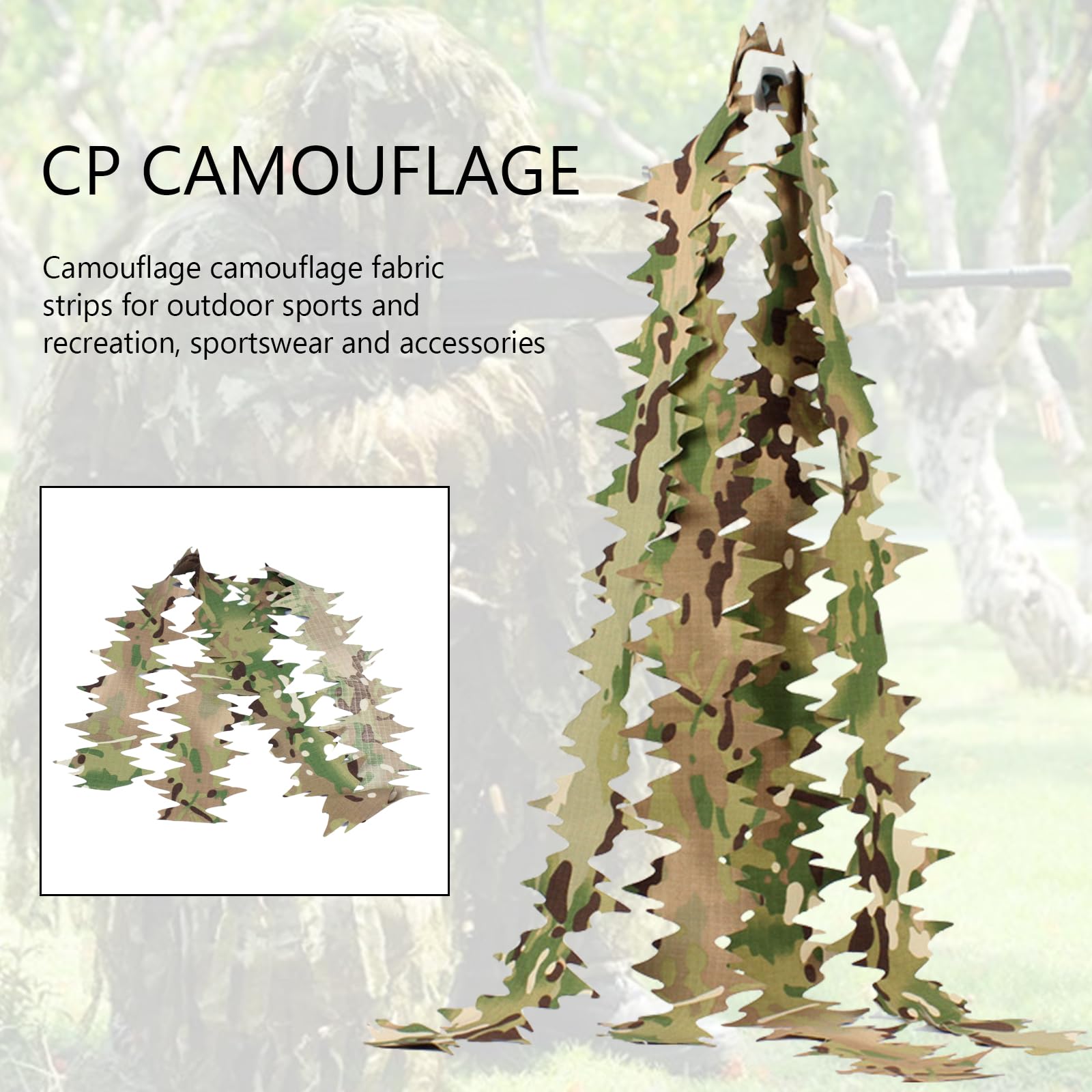 TwhqxjCN Leaf Strips for 3D Concealment for Hunting Project Leaf Strips for Wilderness Exploration Leaf Strips