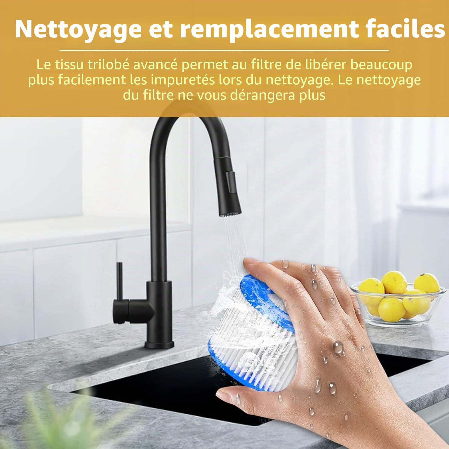 Lot de 16 cartouches filtrantes VI pour piscine Bestway Miami, Monaco Lay-Z-Spa, Vegas, Palm Springs, Flowclear - Remplace la cartouche d'origine 58323