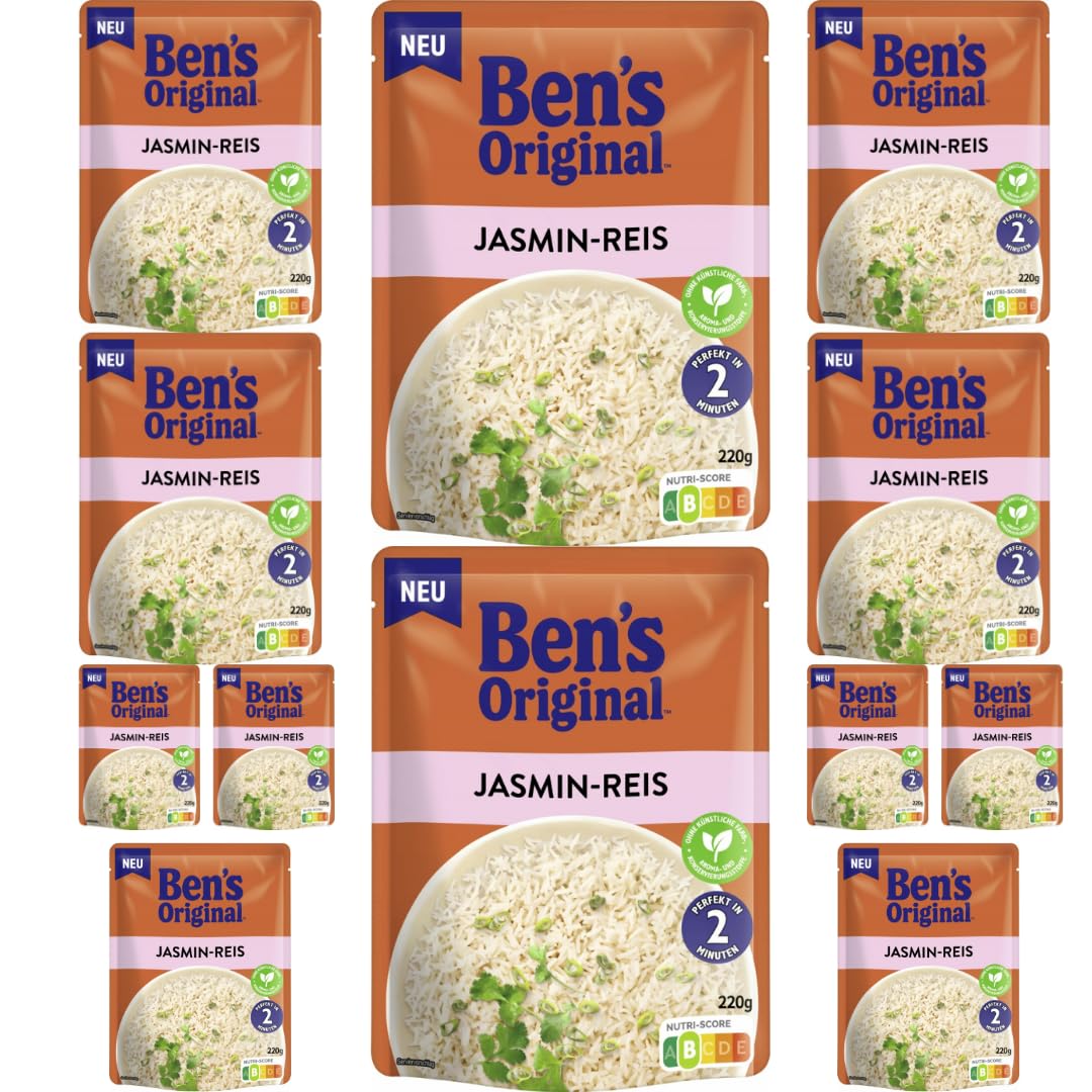 Ben's Original Express Jasminreis 220 gramm x 12 Stück