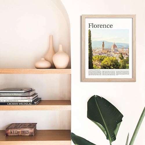 Miniatura 6 de Marco de fotos de 8 x 10 pulgadas, marco de fotos de madera de roble de 8 x 10 pulgadas, marcos de madera maciza natural de 8 x 10 pulgadas con