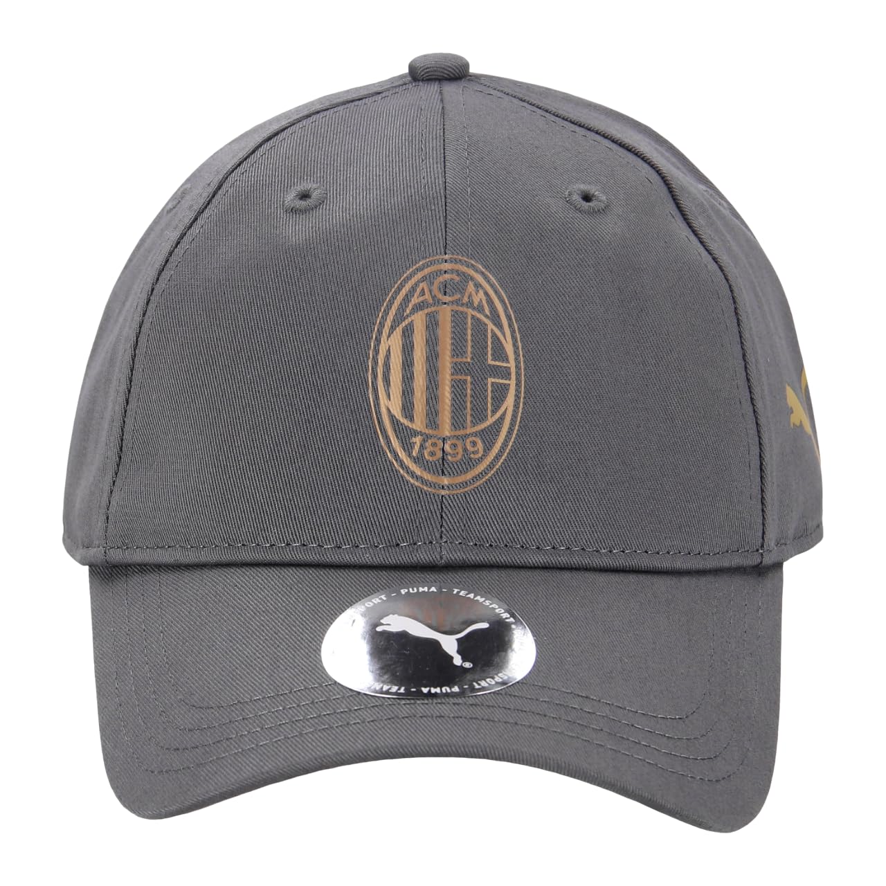 Milan Cappello TeamCap Cap with Curved Brim Adjustable with Official  Logo AC Milan