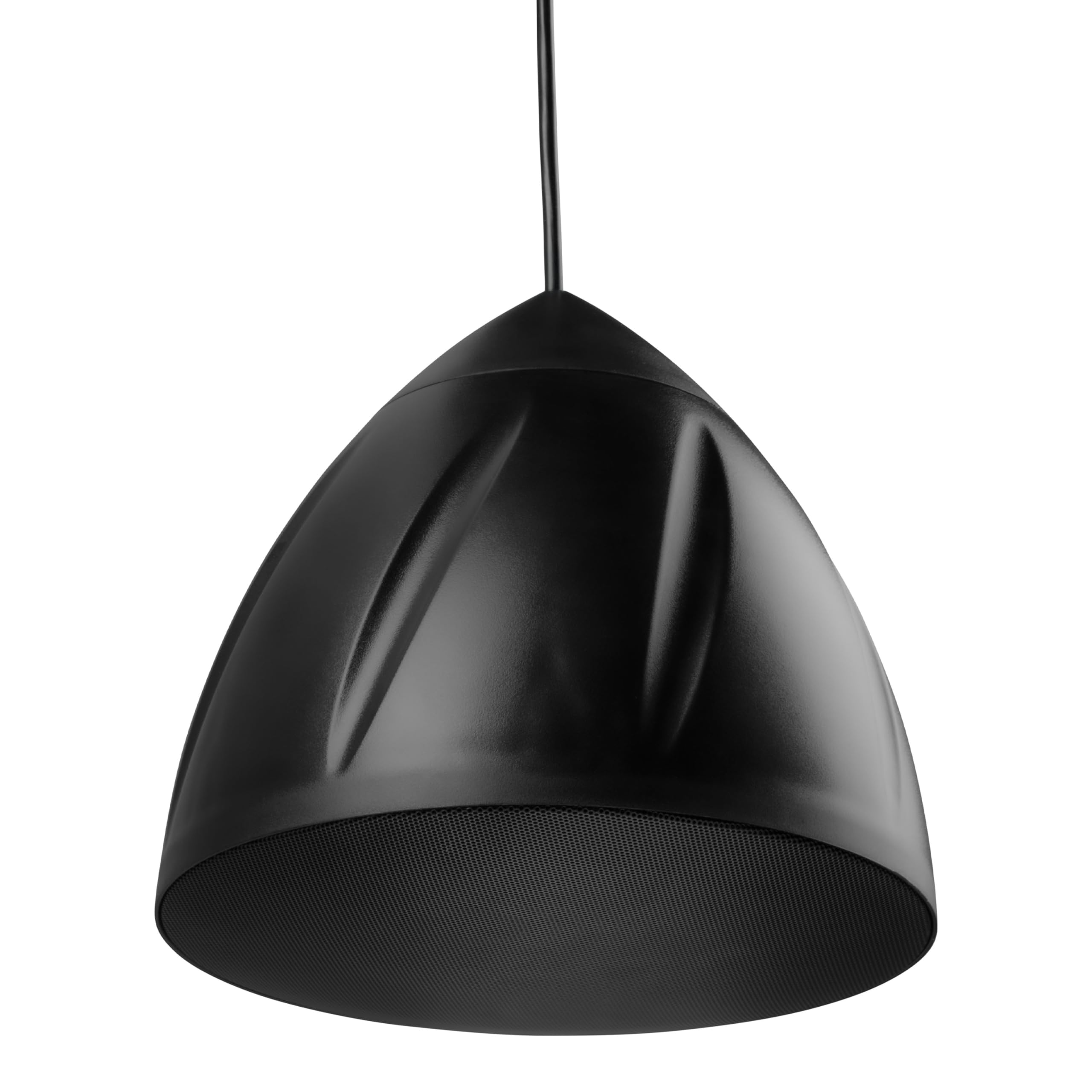 PDS50B Enceinte à Suspendre 2 Voies 6,5 Pouces, Noir, Compatible 8 Ohms et 100V, Sélecteur de Puissance, Installation avec Câble Suspension, Idéal pour Bureaux, Magasins et Espaces Publics