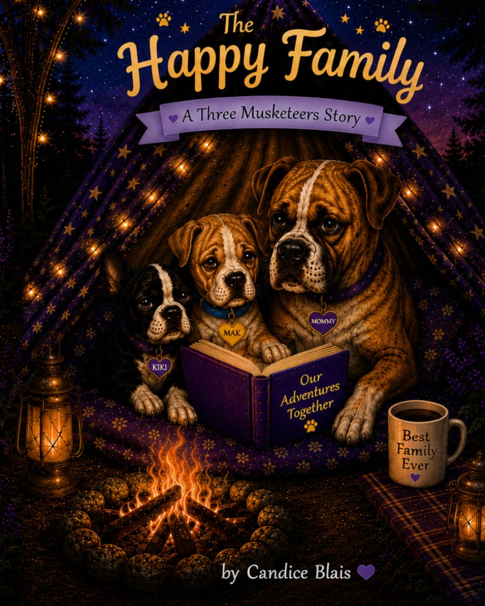 The Happy Family: A Three Musketeers Story (The Three Musketeers: Life’s Ups and Downs)