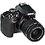 Nikon D3400 Digital SLR Camera & 18-55mm VR DX AF-P Zoom Lens (Black) - (Renewed)