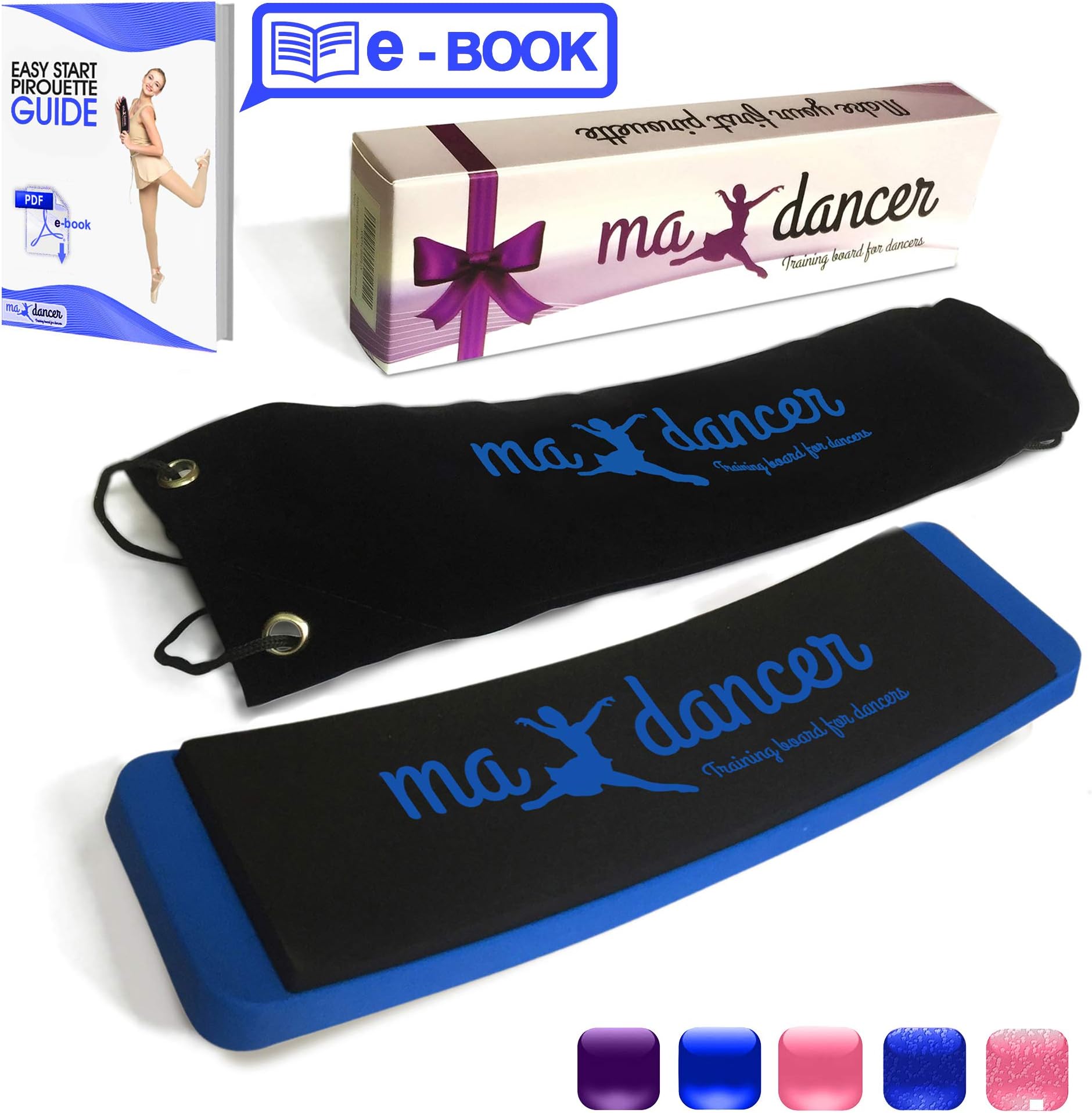 Ballet Turning Spin Board for Dance and Figure Skating. Portable Training Equipment for Dance. Make Your Turns, Pirouette and Balance Better.