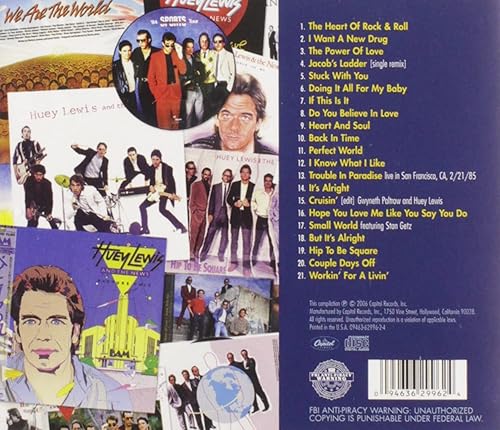 Vista 2 de Huey Lewis Greatest Hits