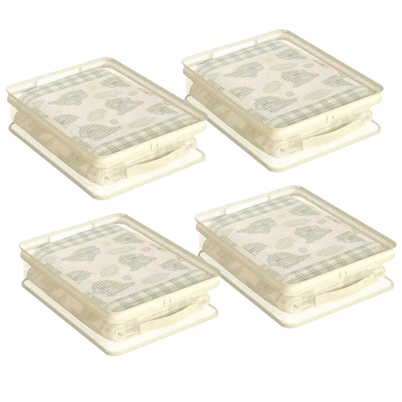 Modular Foldable Fabric Drawer Organizers for Home Closet Storage Breathable Container Storage Box