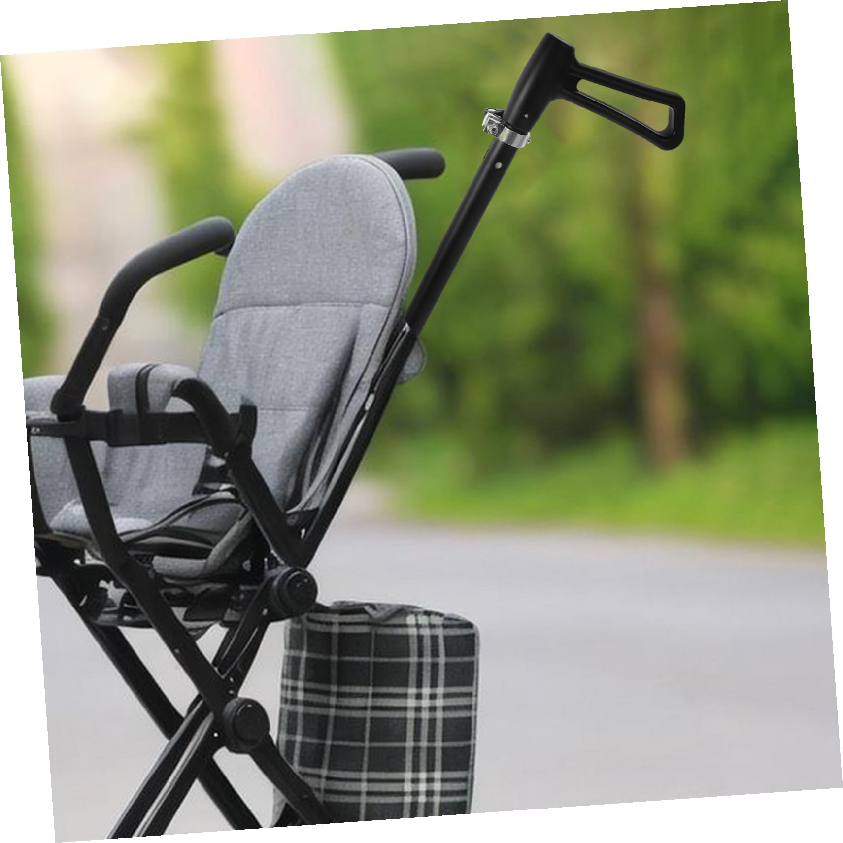 BESTonZON Maniglia Ergonomica per Passeggino e Monopattino Ragazzo Ragazza, Asta di Spinta di Ricambio, Accessorio per Genitori, Manubrio per Triciclo e Bici senza Pedali