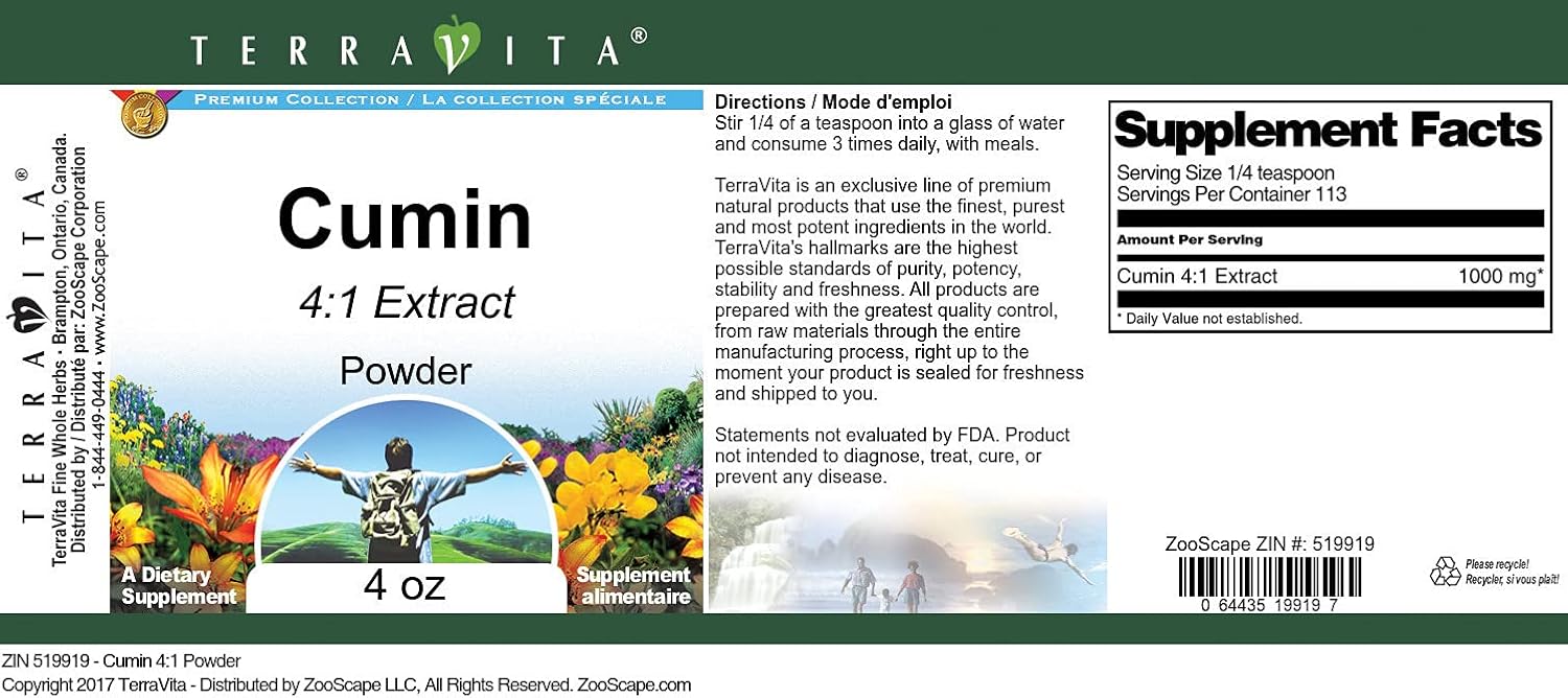 Cumin 4:1 Powder (4 oz, ZIN: 519919)