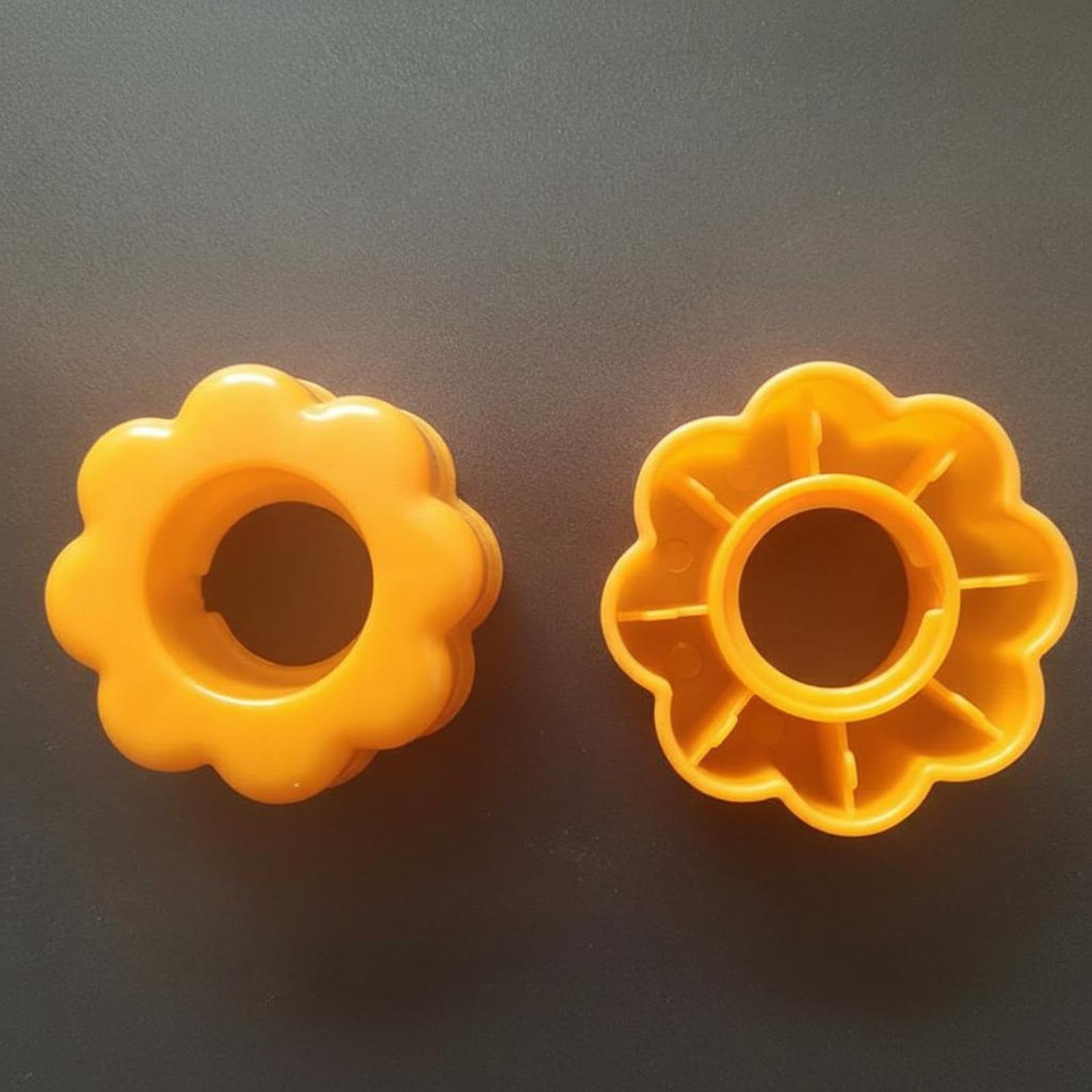 Children's Slide Screw Cap Nut Playground Accessory Play Seesaw Set Home Yellow Flower Nut