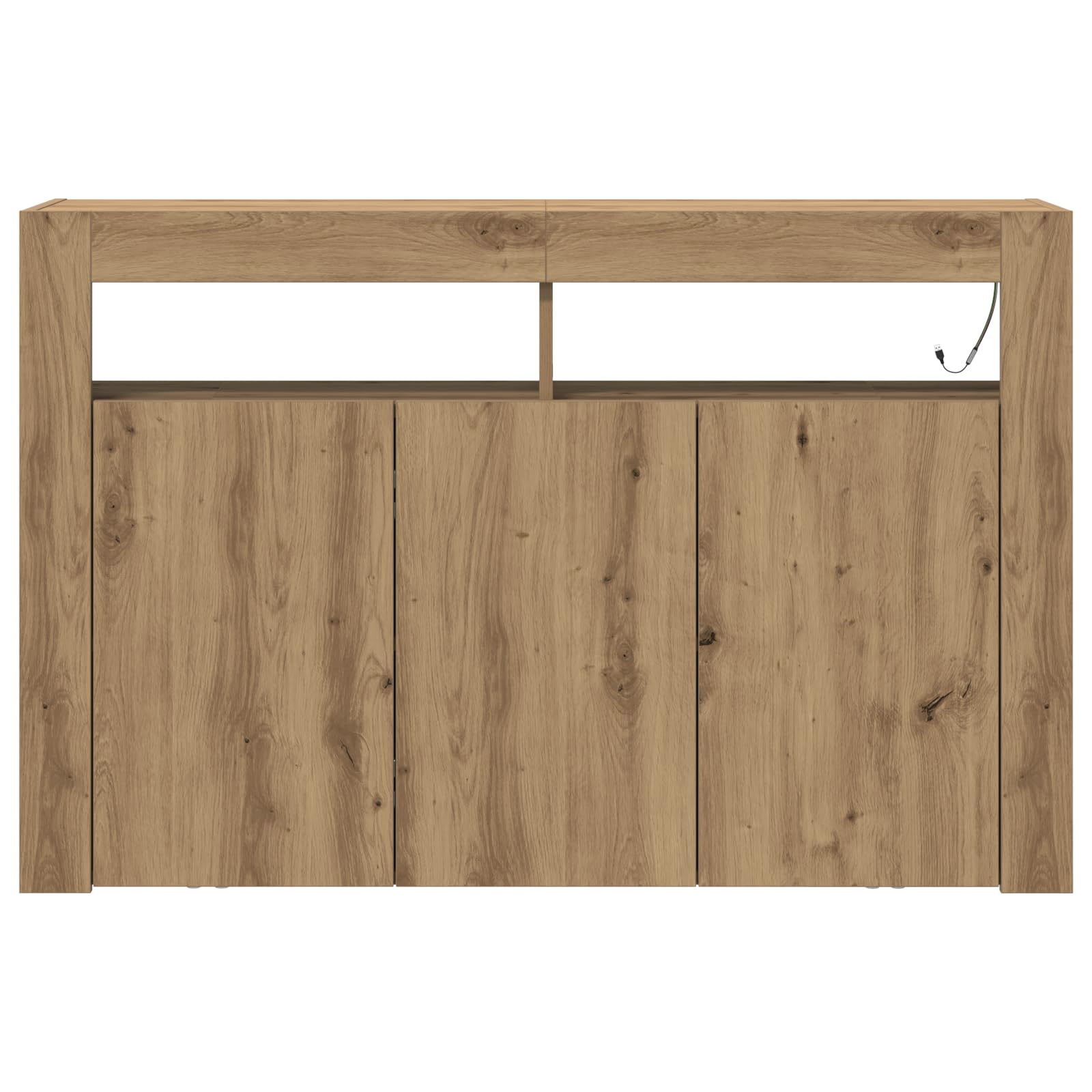 Kredens rękodzieło dąb inżynierowie drewno szafka do salonu biura 116 x 30 x 75 cm