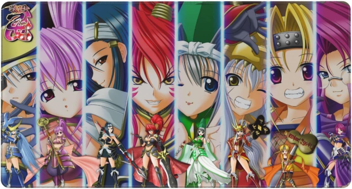 Amazon.co.jp：戦国乙女 マウスパッド 大型 キーボードパッド