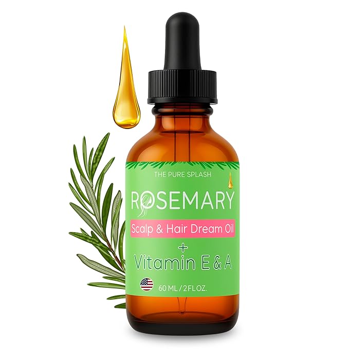 Organic rosemary scalp and hair Oil