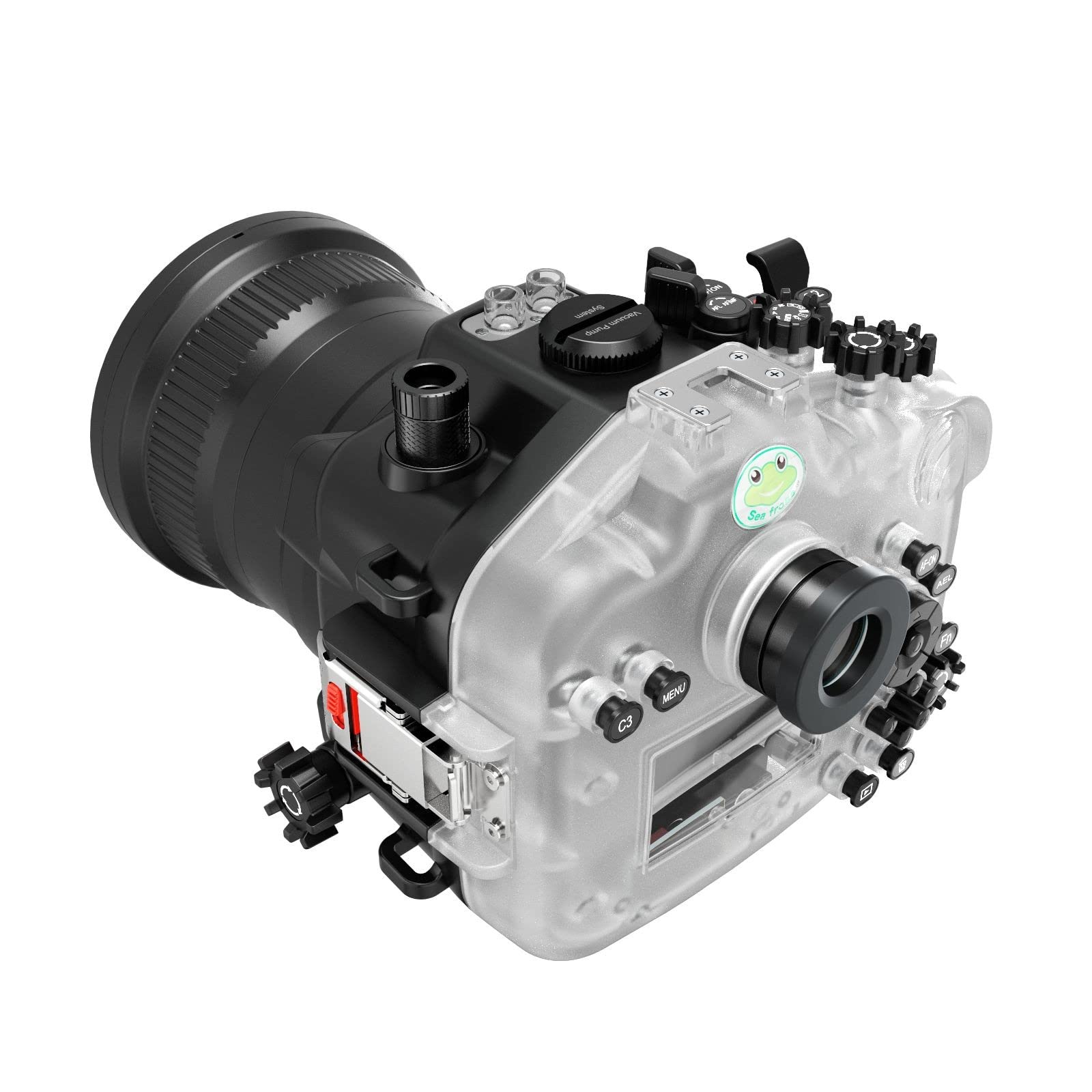 Amazon | Seafrogs FL16-55フラットポート付きSony A7 IV用水中