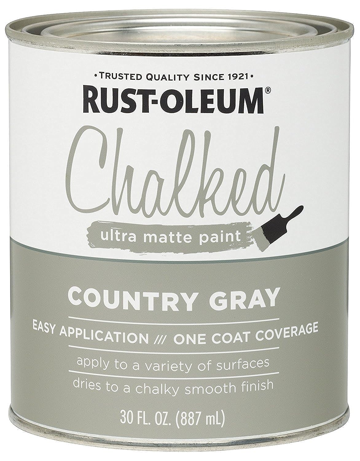 1 Litre Grey Chalked Spray Paint - 285141