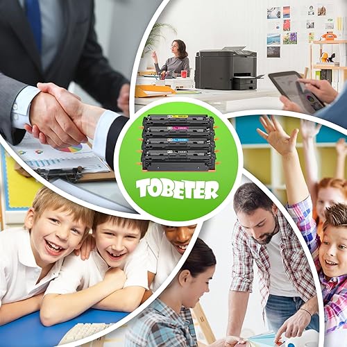 Miniatura 7 de ToBeter Juego de cartuchos de tóner compatibles 067 de repuesto para Canon 067 067H para impresora imageCLASS MF656Cdw MF654Cdw MF653Cdw LBP632Cdw