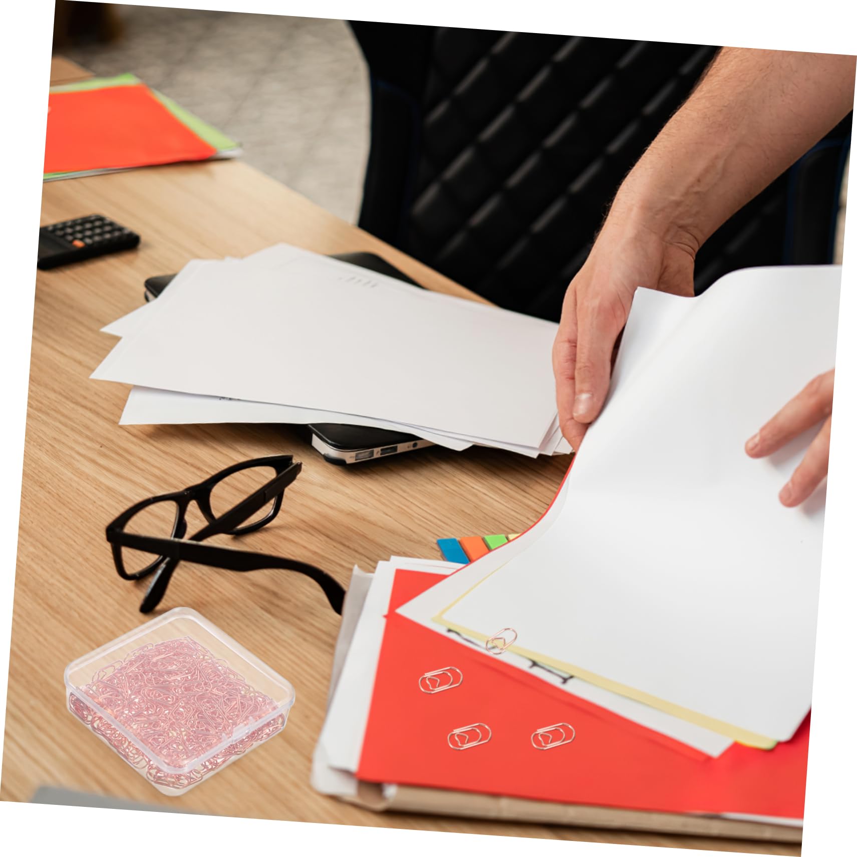 STOBOK 800stücke Herzförmige Büroklammern Love Paper Clips Für Notizen Lesezeichen Und Scrapbooking Dekorative Clips Und Roségold Für Büro Und Schule