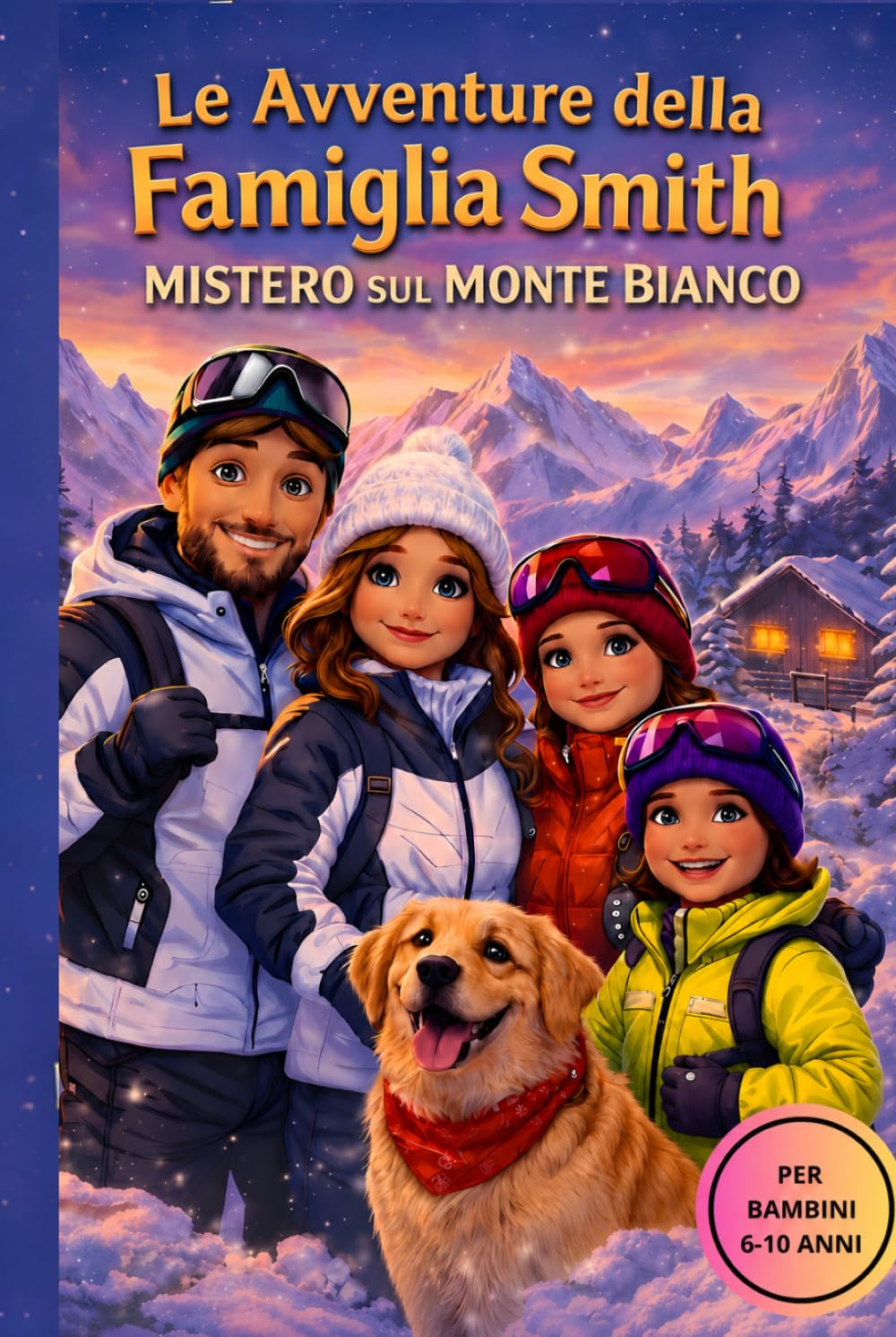LE AVVENTURE DELLA FAMIGLIA SMITH: Mistero sul Monte Bianco. Un libro d'avventura per bambini tra misteri, montagne e valori familiari