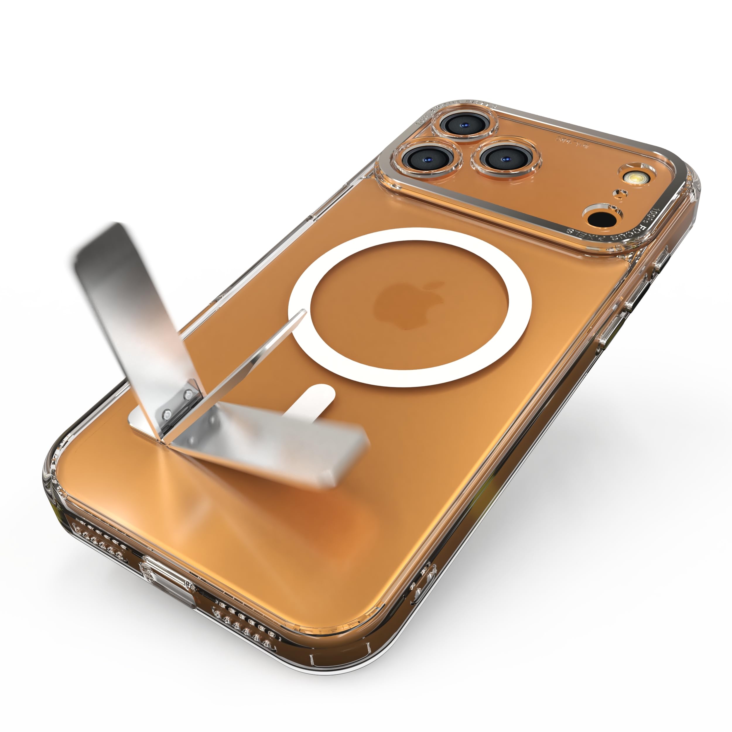 Cubix® Back Cover Case for iPhone 17 Pro Max Clear Transparent