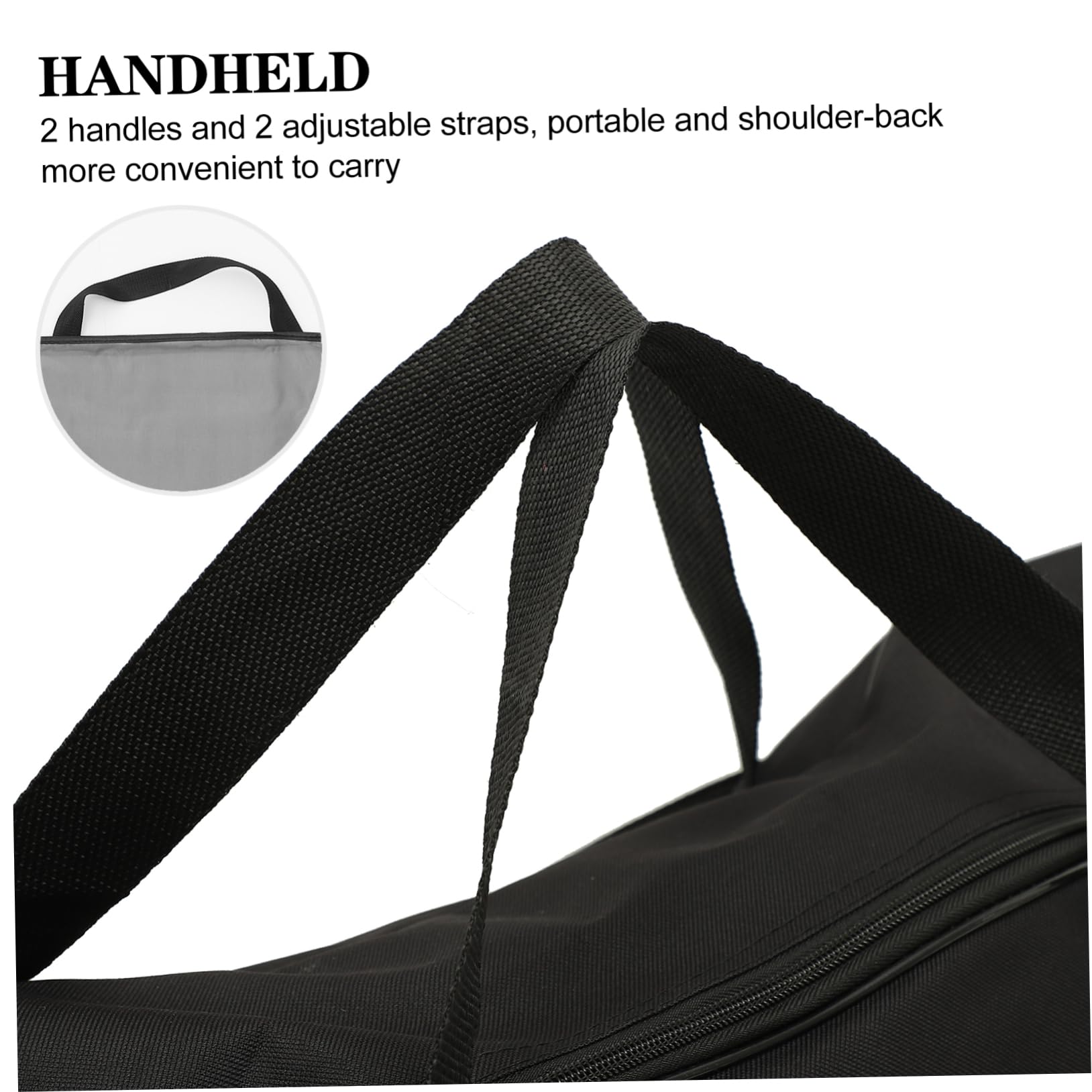 ibasenice Paquet Imperméable pour Clavier Électronique 61 Touches Pliable et Pratique en Tissu Oxford Poche Accessoire pour Performance ou Utilisation Extérieure
