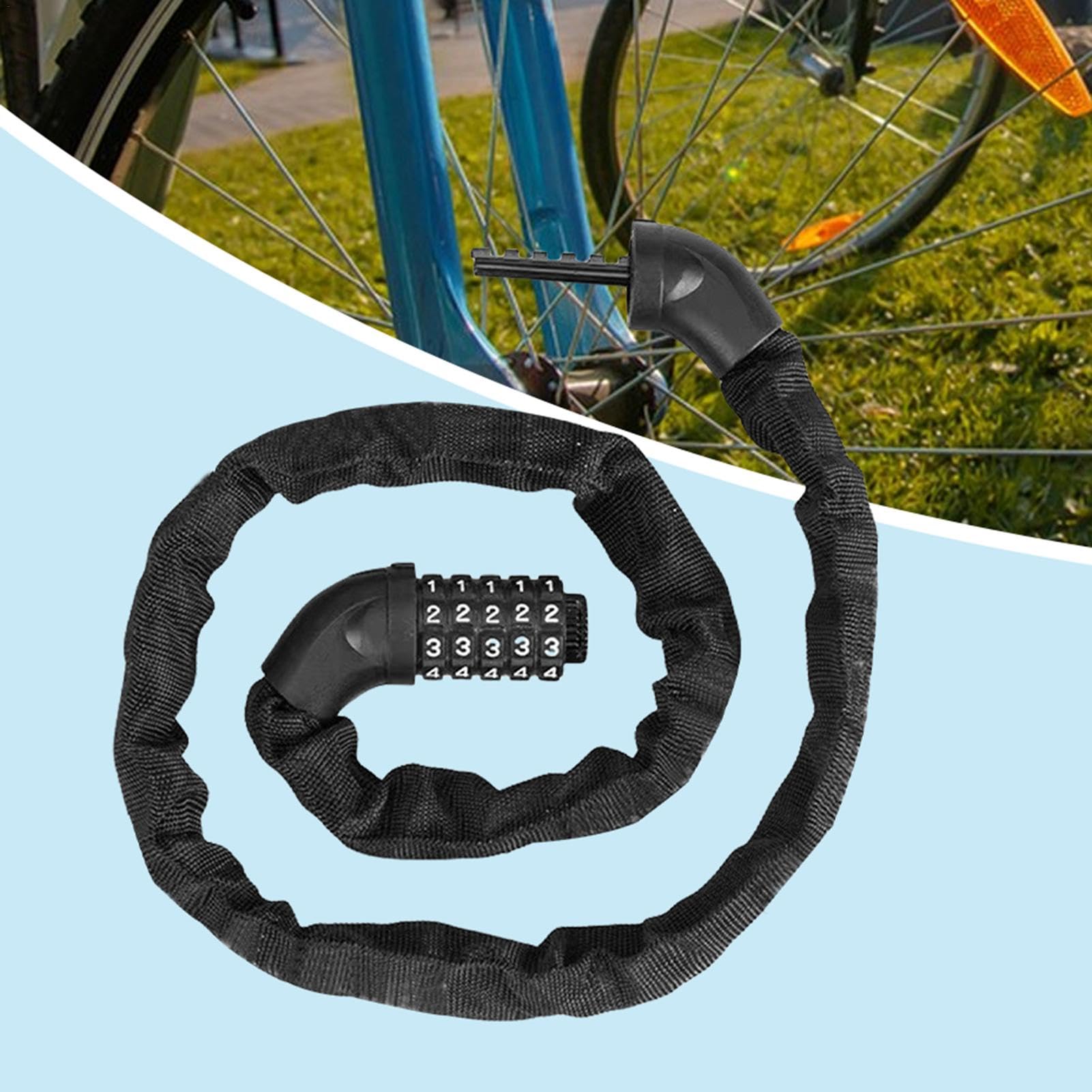 ⭐︎新品未使用⭐︎sacai Bicycle Lock Chain 自転車 チェーン Amazon.co.jp: サイクリング用防水ロックチェーン、セキュリティ