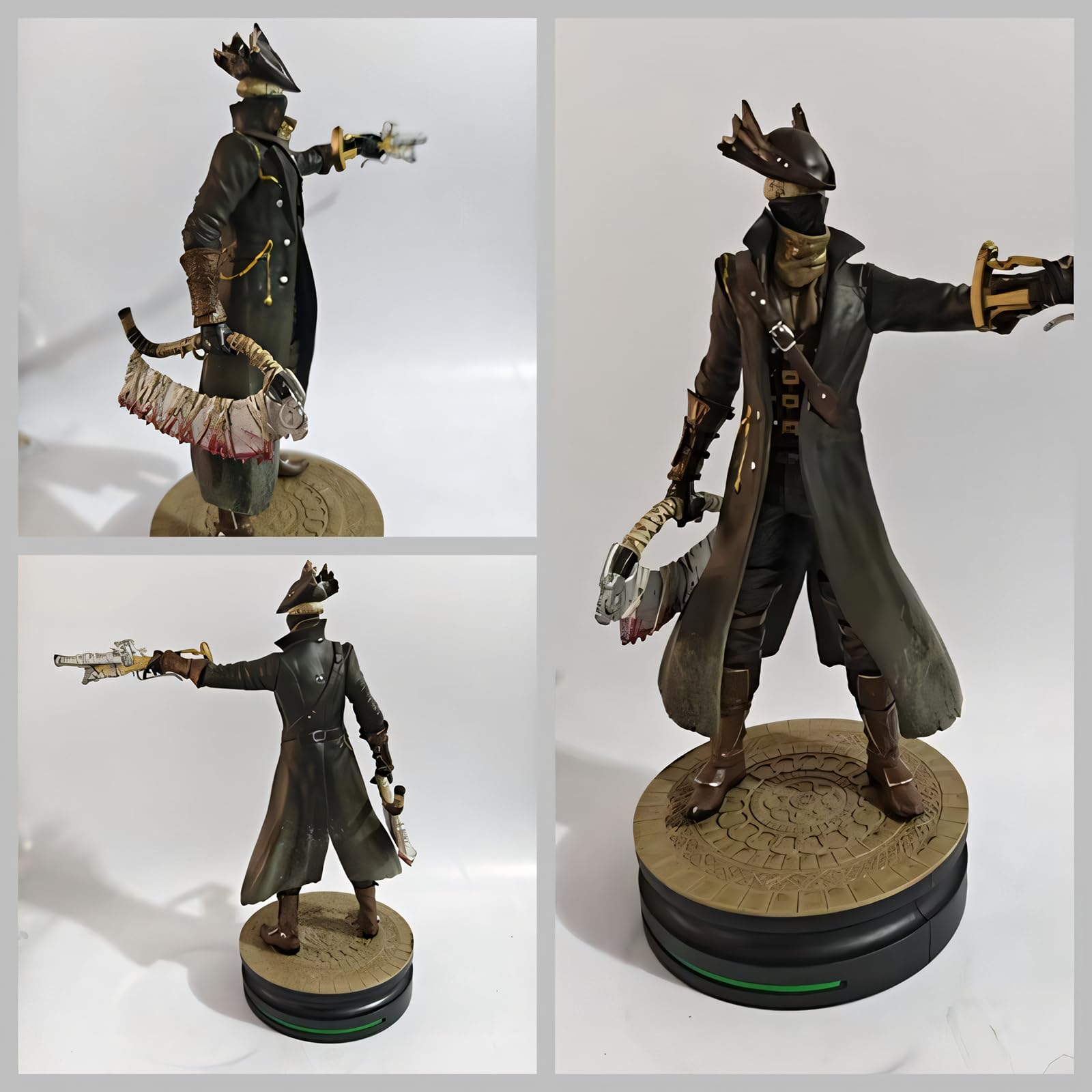 Bloodborne フィギュア　ブラッドボーン アクションフィギュア ハンター Bloodborne」の狩人（ハンター）がゲーム内そのままの姿のスタチューに