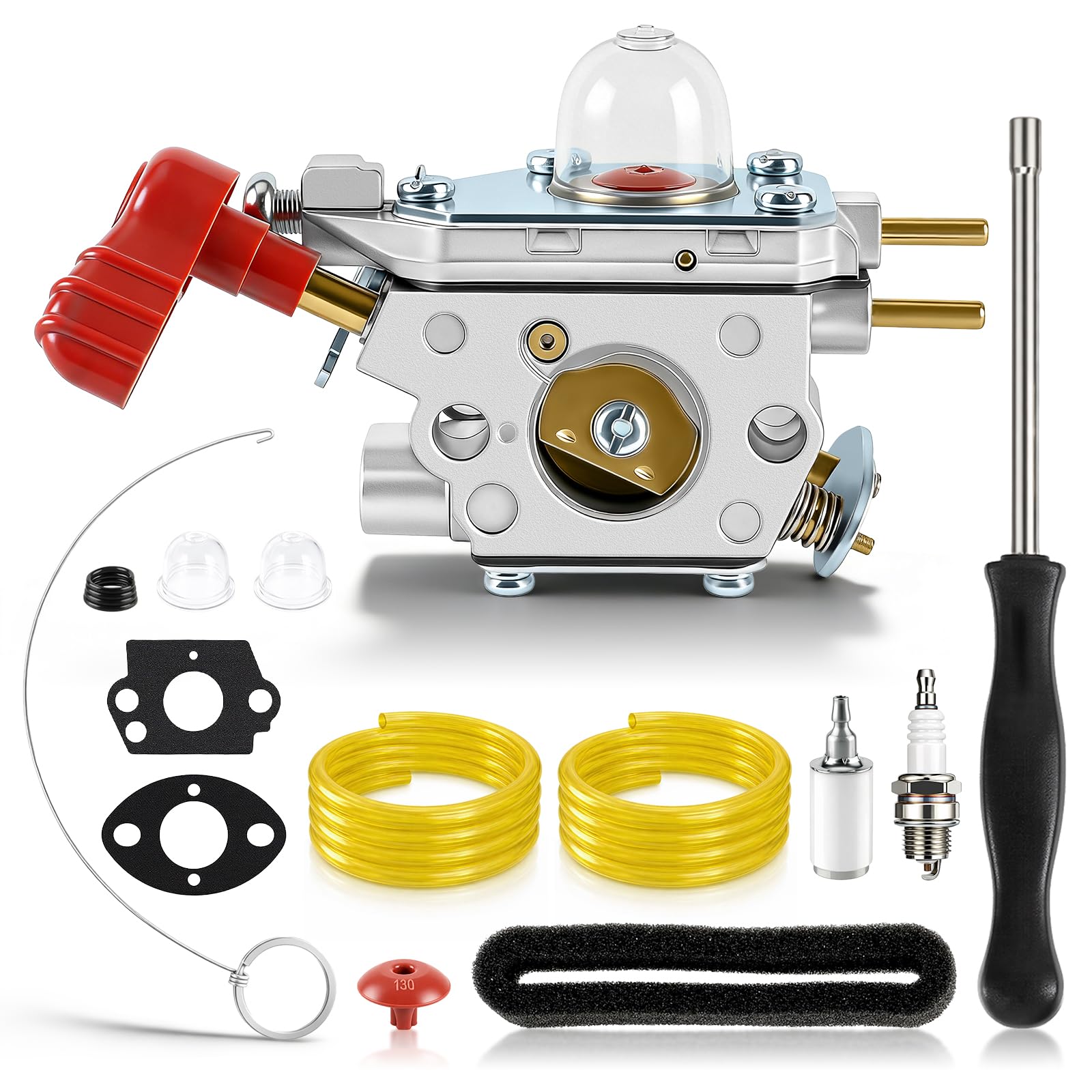 Amazon.com: MOTOALL Carburetor 753-06288 WeedEater Blower Carb for