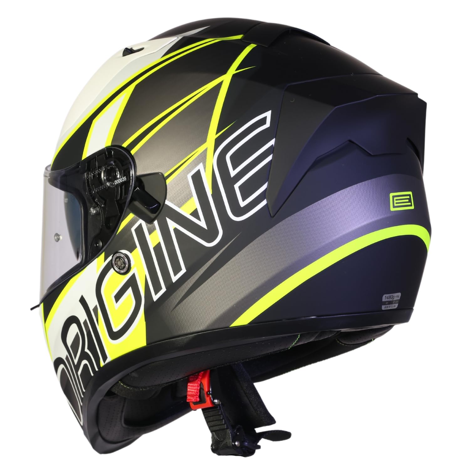 ORIGINE Casco Integrale per Moto da Strada con Doppia Visiera Omologato ECE2206