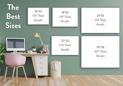 Miniatura 7 de Calendario personalizado de borrado en seco calendario acrílico de borrado en seco para pared calendario de pizarra blanca alternativo de vidrio con