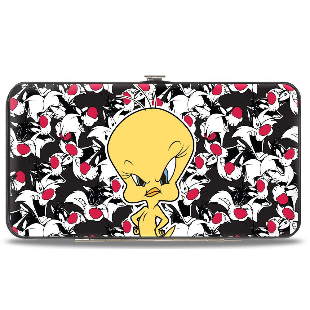 Buckle-Down Women's Multicolor Buckle Down - Wallet Hinge Wallet - Looney Tunes