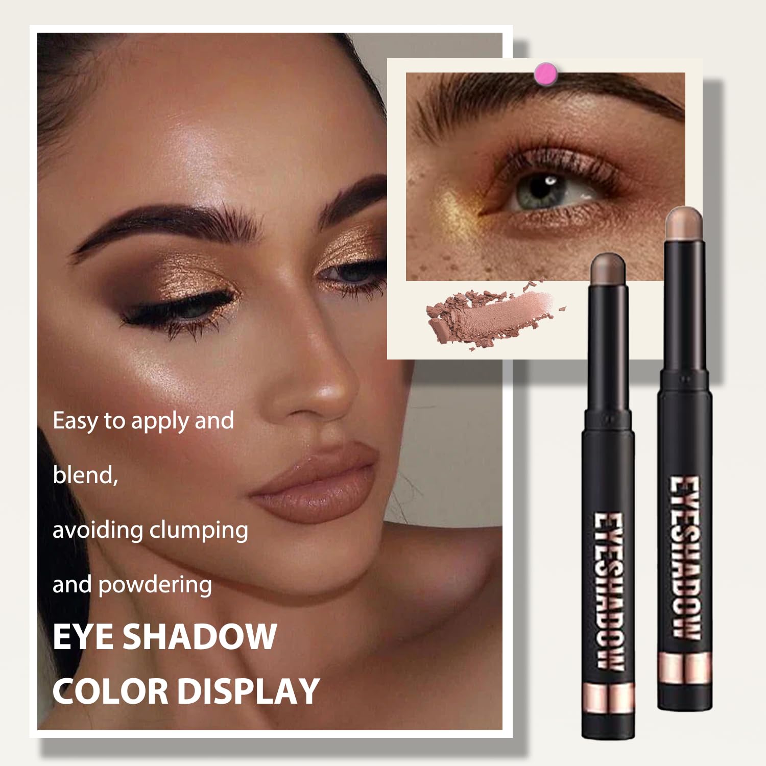 8PCS Cream Eyeshadow Stick Set - Image 2