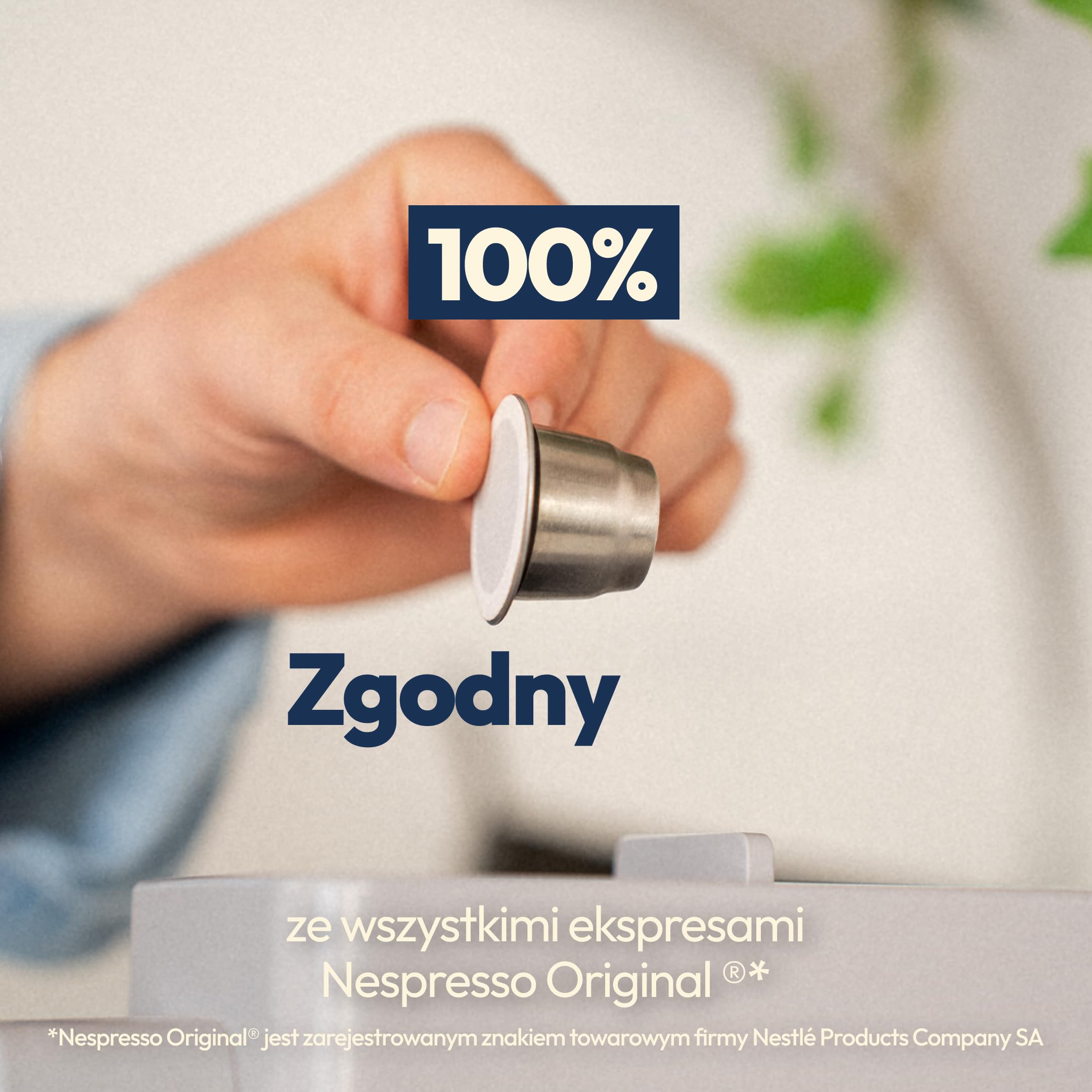 CAPSME - Zestaw kapsułek wielokrotnego użytku, kompatybilny z Nespresso Original, (2 kapsułki ze stali nierdzewnej + 48 papierowych wieczek)