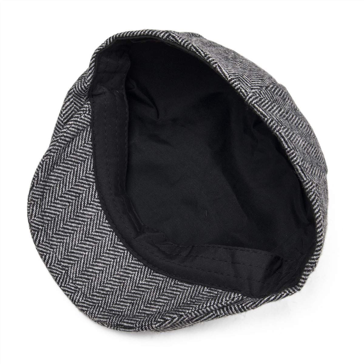 CLOTHERA Bow Tie with Matched Flat Cap for kids 5yrs to 10yrs (Black) 1