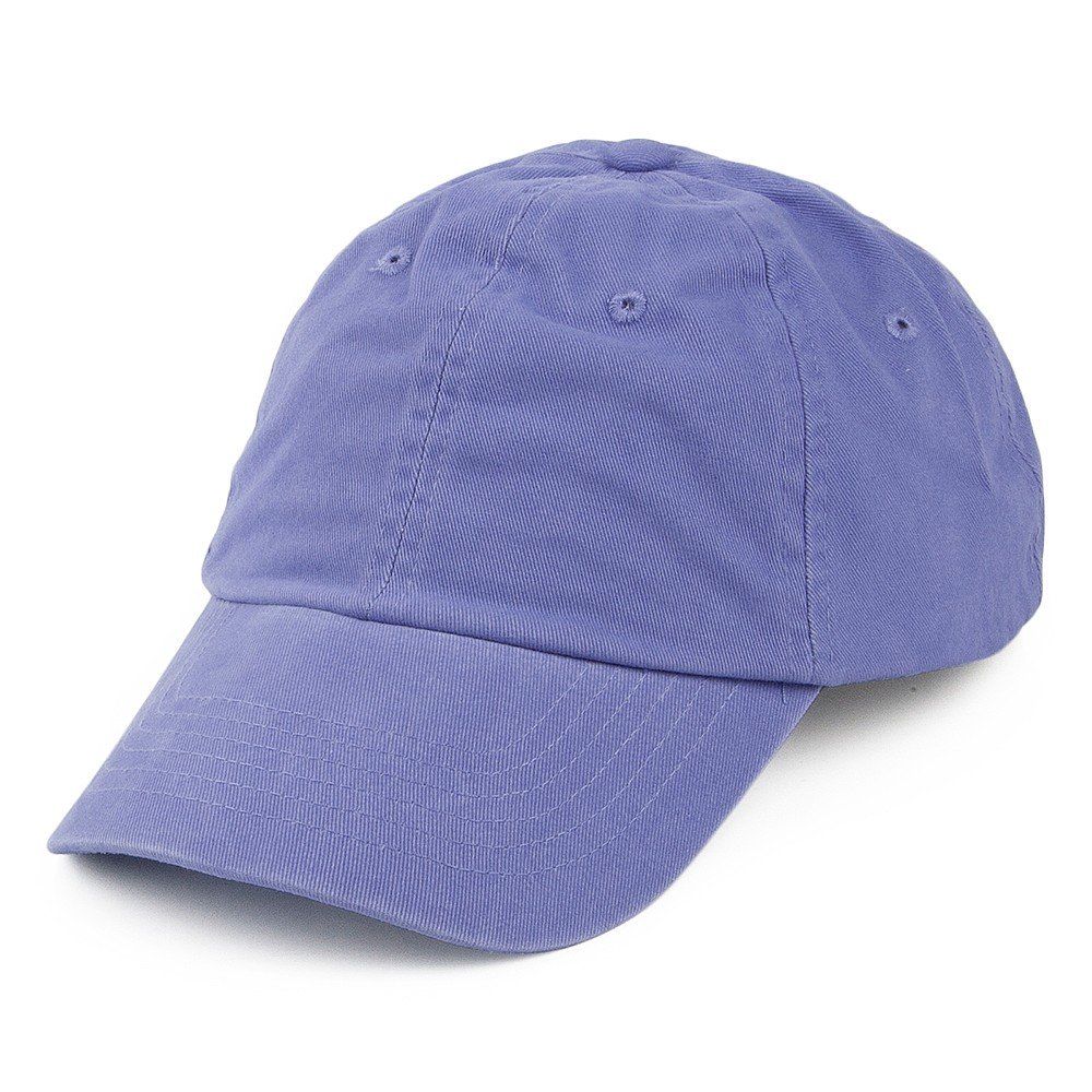Village Hats Washed Cotton Baseball Cap - Violet