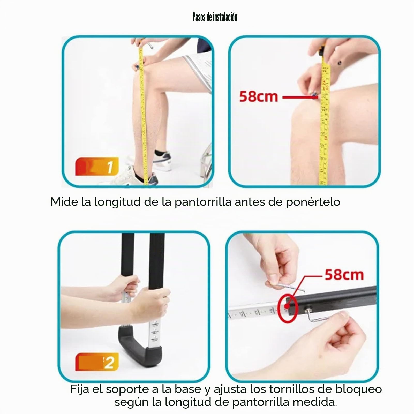 Muleta manos libres, muleta de rodilla sin dolor, muleta para caminar para hombres, muleta de rodilla, soporte de movilidad de rodilla para personas mayores con discapacidad, fractura de tobillo