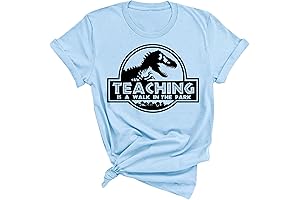 Teaching Is A Walk In The Park Dinosaurus T-Shirt