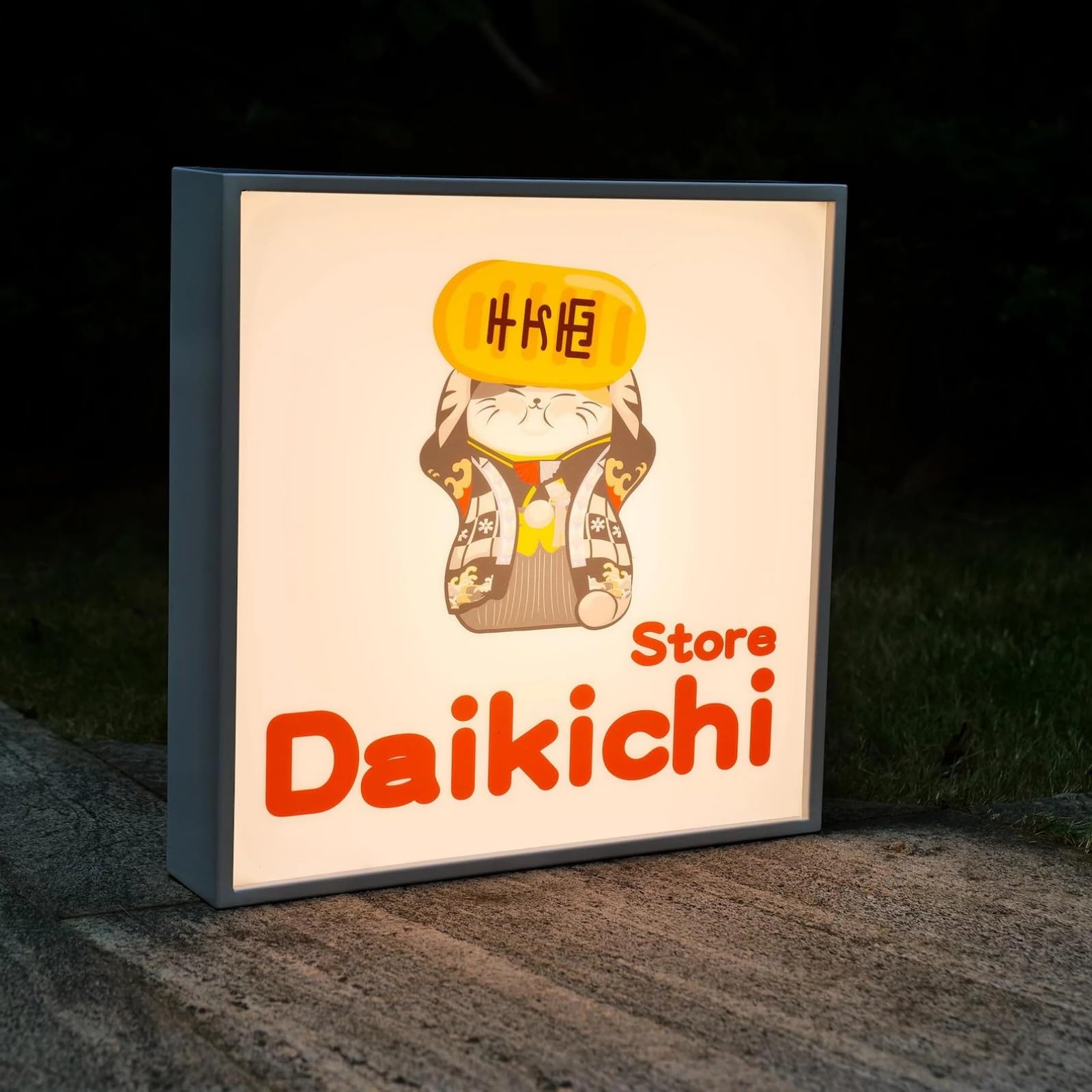 Daikichi RGB LED neonowy Lightbox, ściemniany, montowany na ścianie, pulsujący, studio, znak ostrzegawczy, do kina, bibliotek, kawiarni, domu, firmy, baru, dekoracja ścienna, zasilanie USB