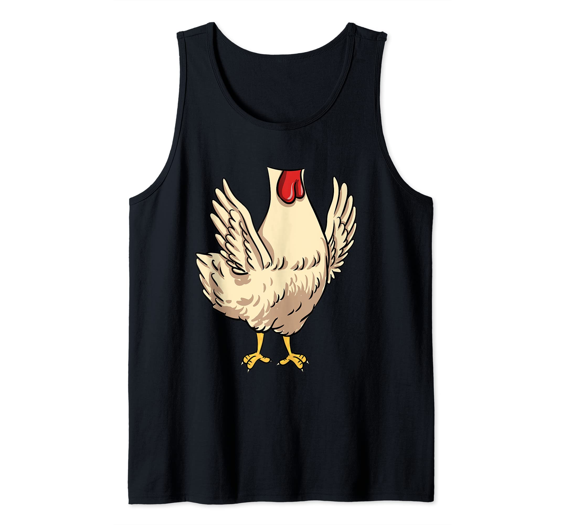 Headless Chicken CostumeHalloween Tank Top
