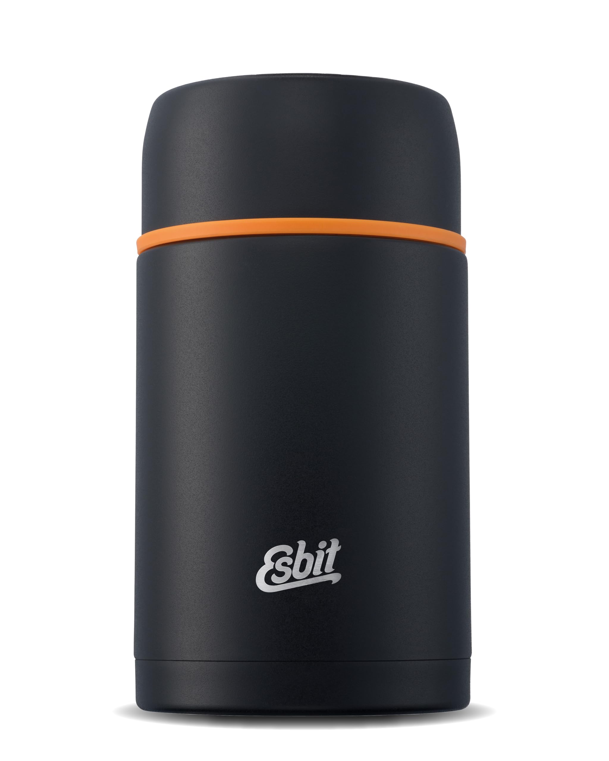 Esbit Classic Thermal Container for Food - Warming Container 1000 ml in Black - Stainless Steel for Hot and Cold Foods