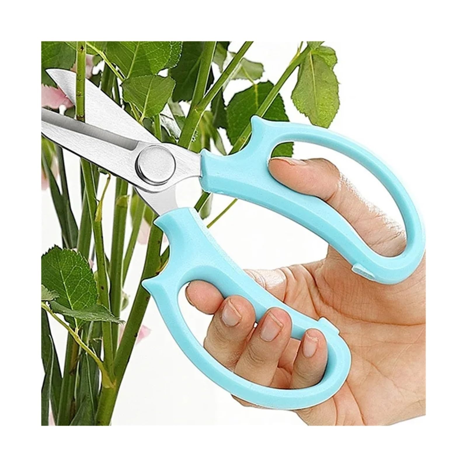 Bonsai- und Blumenschere – Gartenschere mit komfortablem Griff for präzises Pflanzenschneiden(3PCS)