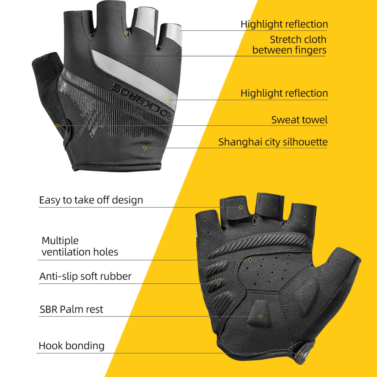 ROCKBROS Un Paio Di Guanti Lunghi Per Le Da Con Imbotture - Foto 3