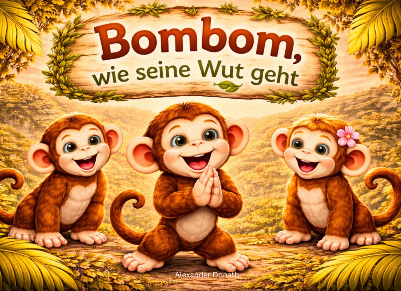 Bombom, wie seine Wut geht: Kinderbuch für Kinder ab 3 4 5 Jahren