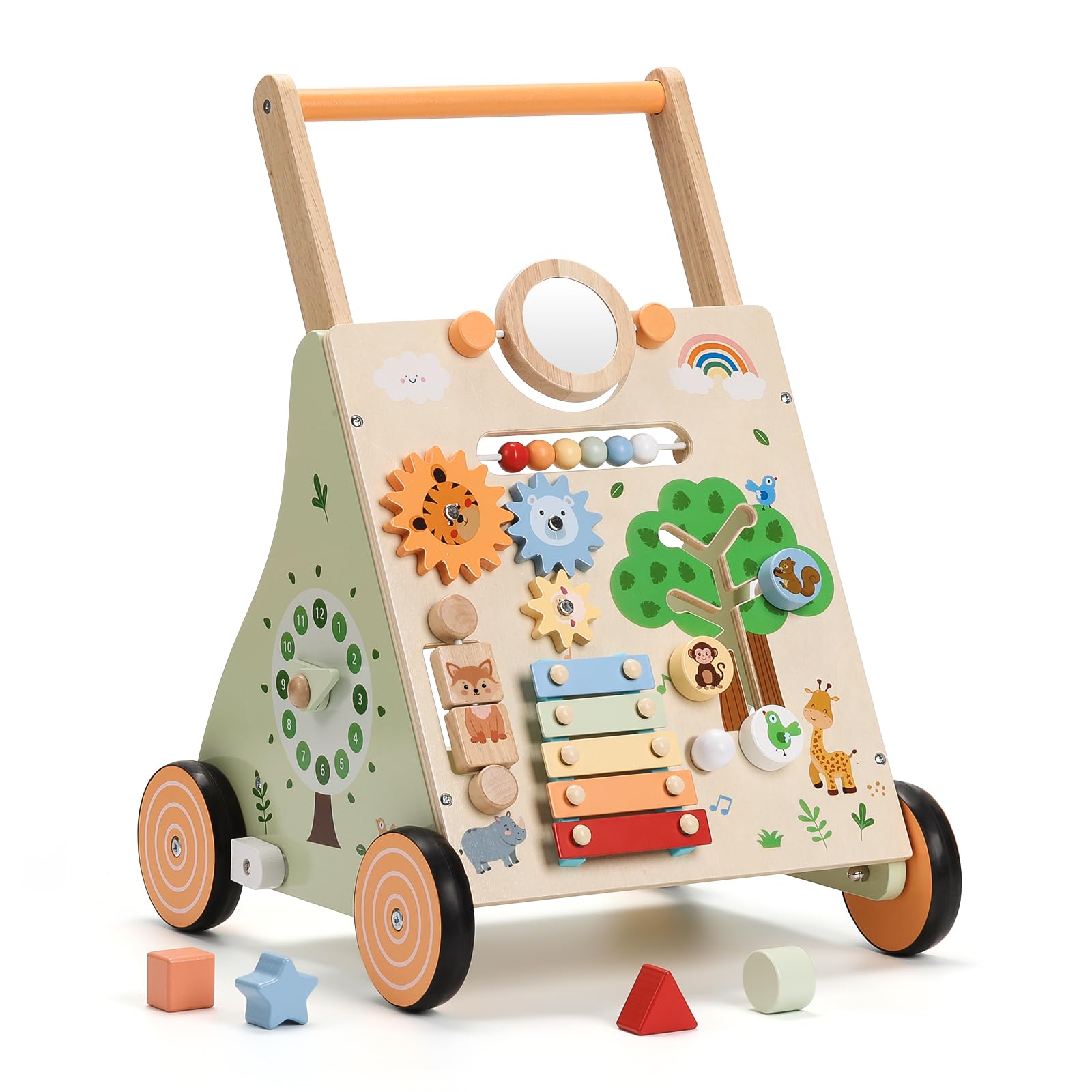 SainSmart Jr. Wooden Baby Walker - walkers | Mubboo