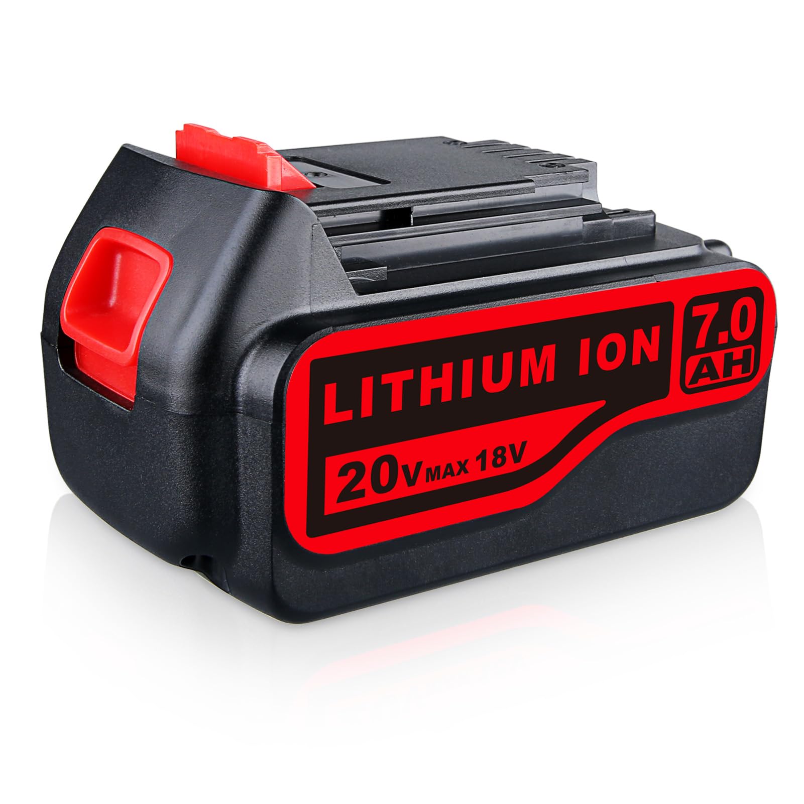 18V/20V Li-ion Replacement for Black Decker 18V Battery Compatible  with Black and Decker Battery BL2018 BL2018-XJ BL1518 BL4018 LBXR20