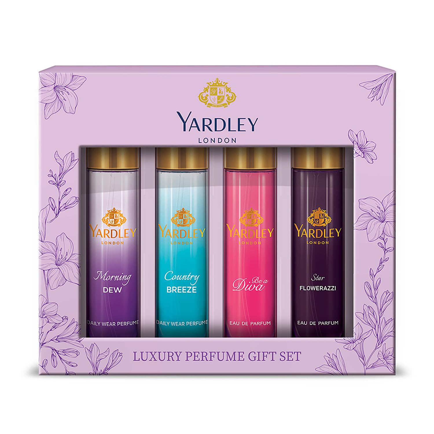 Yardley London Women Luxury Floral Liquid Perfume Gift Set, 15 ML-image-7