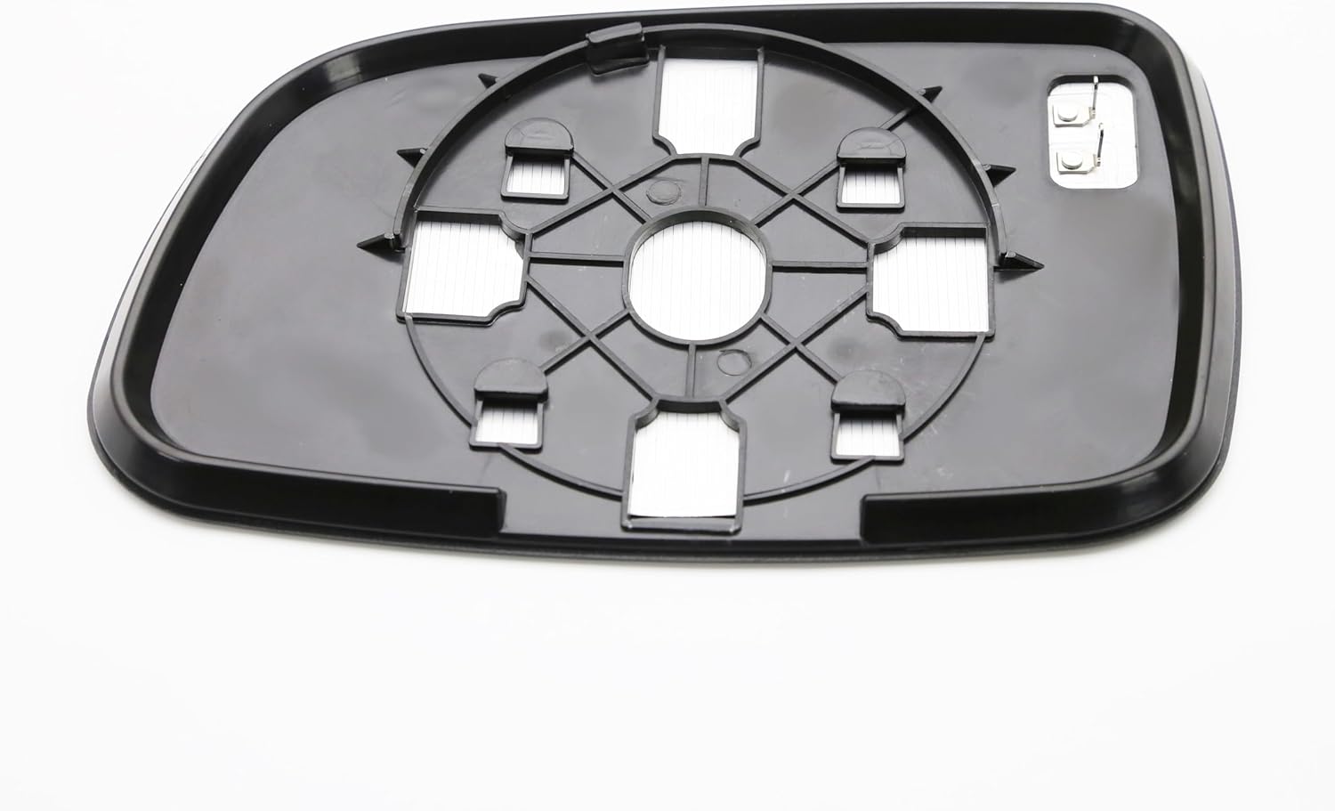 EAP Passenger Side Mirror Glass Compatible with Jeep Grand Cherokee 1999-2004, Heated, 5017072AA, 5013636AA