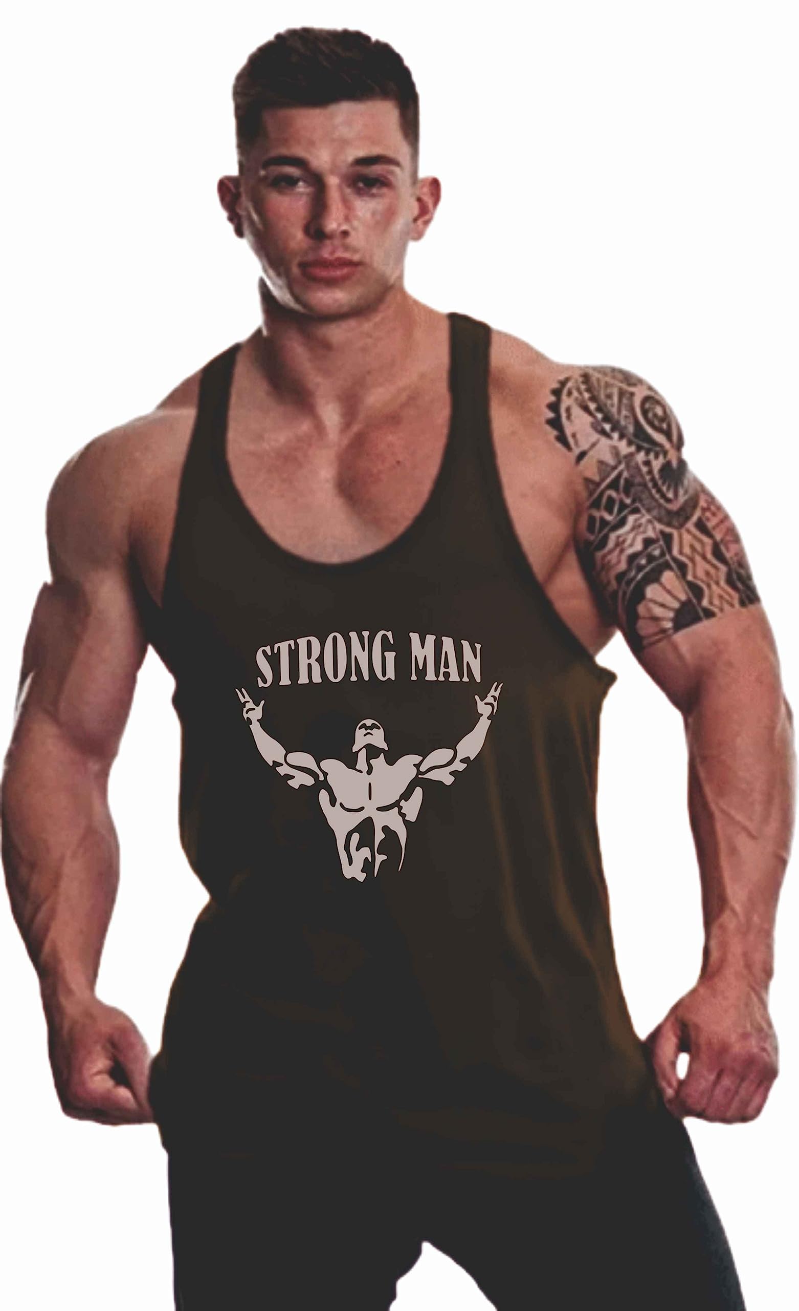 Strong Man Gym Vest Sando-picture-23
