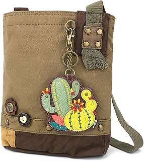 Chala Women Handbag Patch Crossbody - Cactus - Olive