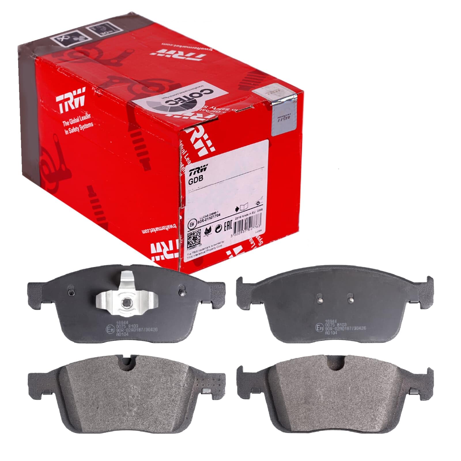 Trw GDB2146 Pastiglia Freno-image