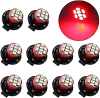 Vista 11 de T10 194 168 Bombillas LED para instrumentos de tablero azul con enchufe de bloqueo giratorio, extremadamente brillante, panel de instrumentos T10